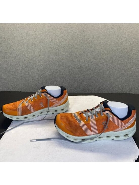 On Running Cloudgo Turmeric/Aloe Orange Sneaker,Size 11.5,Mens,Comfort,Athletic